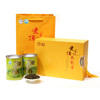 鑫记 冻顶乌龙茶 台湾茶叶 特优清香 乌龙茶 金色礼盒 100gX2罐