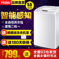 Haier/海尔 XQB55-M1268 关爱 全自动洗衣机 波轮家用小型5.5kg