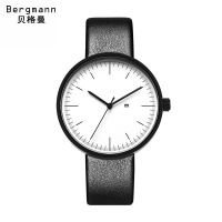 贝格曼Bergmann品质手表男女士皮带钢带石英表 简约时尚情侣款210