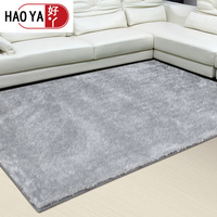 家用灰色地毯 现代简约客厅沙发茶几垫 卧室满铺加厚短毛地毯定制