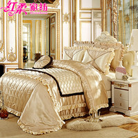 红柔家纺欧式床品别墅样板房间多件美式套件家具配套床上用品现货