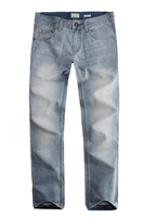 增致牛仔裤 男2014 春季新款 男装 牛仔裤 灰白色  9394423薄款