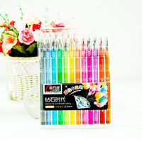 ViKKO创意可爱糖果色彩色中性笔书写绘画学生文具办公用品12色