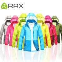 RAX正品超薄皮肤衣男女款户外风衣可收纳舒适情侣衣
