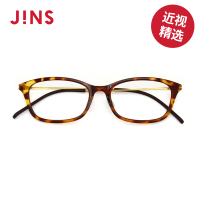 睛姿JINS近视眼镜轻镜框可加防蓝光辐射PC片Zero女士款LUN14S103