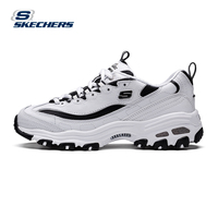 Skecher明星同款D’lites 经典黑白色轻便低帮男女运动鞋99999937