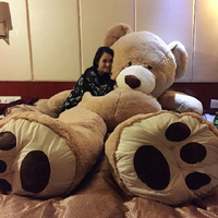 美国大熊毛绒玩具泰迪熊娃娃公仔抱抱熊狗熊1.6米七夕情人节礼物