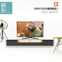 现代简约茶几电视柜组合小户型电视柜实木品牌电视柜组装客厅家具