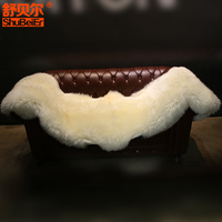 【高端精品+澳洲进口】整张羊皮纯皮毛一体羊毛地毯沙发垫飘窗
