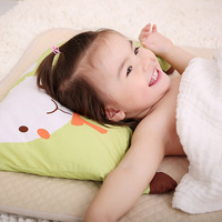 智慧园  宝宝枕头棉花儿童卡通加长定型 婴儿枕头荞麦枕01-3-5岁