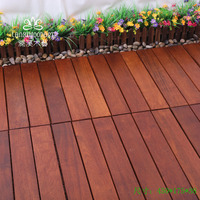 澜溪 防腐木户外地板 阳台庭院木地板实木板材进口室外地板菠萝格