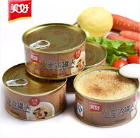 美好 八宝饭糯米饭罐头350g四川特产赤豆沙购买6罐包邮
