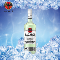 Bacardi/百加得40度白朗姆酒750ml 烘焙朗姆酒鸡尾酒包邮特价