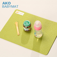 ako-babymat/艾高 德国进口儿童婴儿餐垫防滑隔热易打理 6色可选