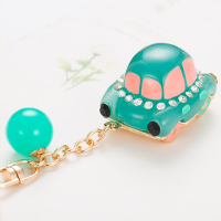 韩国版汽车钥匙扣精美果冻甲壳虫小汽车可爱创意礼品时尚包包挂件