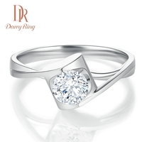Darry ring戴瑞DR求婚结婚钻戒女戒50分30分20分钻石戒指正品珠宝
