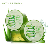 Nature Republic韩国自然乐园芦荟胶 补水保湿面霜*3瓶实惠装正品