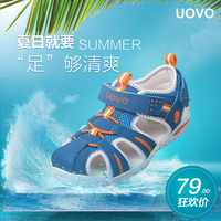 UOVO包头儿童凉鞋宝宝夏季沙滩鞋2016新款韩版小大童男童女童鞋子