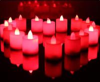 浪漫情人节蜡烛套餐 求婚表白生日蜡烛道具 路引路LED电子蜡烛灯