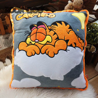绒古 新款 加菲猫 CARFIELD CAT 抱枕靠垫 空调毯情人节日礼物