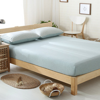床笠单件 纯棉床罩席梦思床垫保护套防滑床单1.8米1.2天竺棉床笠