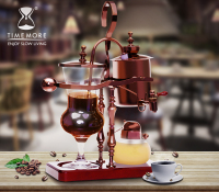 TIMEMORE 可调温皇家比利时咖啡壶 家用虹吸式咖啡机 可定制送礼