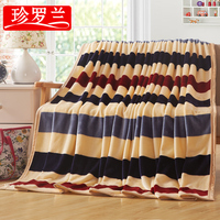 冬季珊瑚绒毛毯加厚双人法莱绒卡通学生单人毯子毛巾被床单垫被