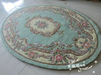 索琳迪定制加厚加密羊毛客厅地毯欧式圆形大地毯SLD-Y865