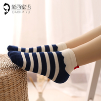 萌袜来了 袜子女春夏季薄款可爱韩版短袜船袜浅口卡通糖果色袜子