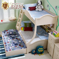 卡法尼韩式田园双层儿童床 1.2米公主上下床组合高低床家具C-01
