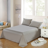 馨园全棉纯色床单单件纯棉美容床单学生单人寝室被单白色特价包邮