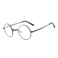 眼镜框复古圆形全框变色近视眼镜镜框男款眼镜架女配镜成品圆小潮