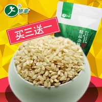 钜富 东北全胚芽糙米 玄米粳米可发芽农家糙米发芽饭原料500克