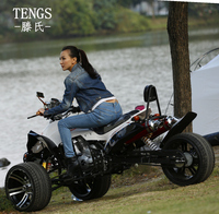 TENGS滕氏 越野车沙滩车倒三轮摩托车250cc水冷14寸公路胎