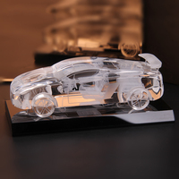 创意摆件兰博基尼汽车模型DIY 送男友教师节节礼物水晶车模定制