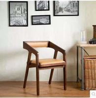 北欧实木餐椅书桌椅电脑椅休闲椅咖啡椅会议椅靠背椅办公椅椅子