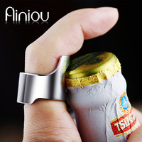 艾尼欧创意男士戒指钛钢饰品欧美潮人个性开瓶器指环霸气免费刻字