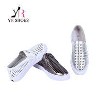 Y.R.SHOE2016新款夏季可爱全镂空透气套脚皮鞋舒适时尚百搭休闲鞋