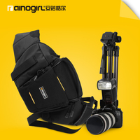 安诺格尔相机包单反包斜跨摄影包单肩包5d2 600d单反相机包