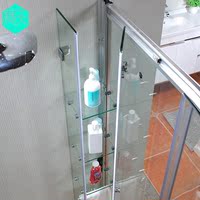 赛夫淋浴房加贴防爆膜加纳米自洁磨砂玻璃处理加置物架专用连接