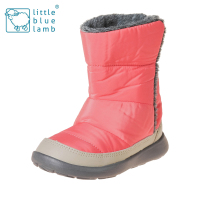 小蓝羊童鞋2015冬季热销保暖轻便软底棉靴2-6岁男女宝宝靴子03802