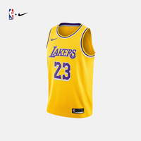 Nike 洛杉矶湖人队 詹姆斯球衣 NBA篮球服黄色23号