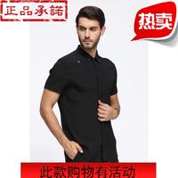 18XXC9051S黑色 正品利郎男装2018年夏季新款 时尚休闲短袖衬衫