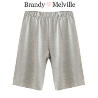 BrandyMelville夏季休闲运动短裤休闲裤bm高腰五分裤女款显瘦短裤