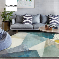 GUANCHI/冠驰 现代简约地毯客厅茶几垫ins风地毯卧室家用地垫北欧