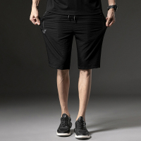 2022夏季男式新款冰丝速干裤薄款宽松清凉休闲运动裤高弹透气短裤