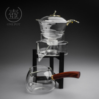 自动茶具 耐热玻璃半全自动功夫茶具套装 创意懒人泡茶器茶壶茶漏