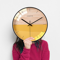 北欧钟表艺术挂钟客厅个性创意时尚家用静音现代简约大气时钟挂表