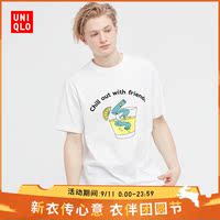 优衣库UT 男装女装情侣装UTGP PEANUTS印花T恤(短袖史努比)452506