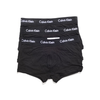 美国Calvin Klein凯文克莱ck内裤男士平角四角内裤3件装国际正品